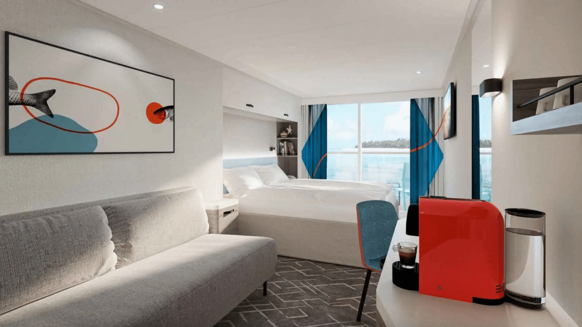 Doppelkabine auf der Mein Schiff Relax