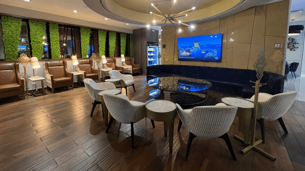 Plaza Premium Mera Vip Lounge Terminal 4 Cancun Sitzgelegenheit