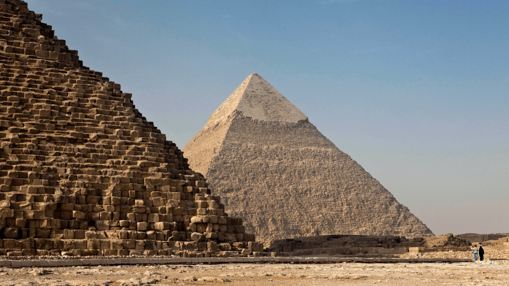 Pyramiden Von Gizeh Aegypten