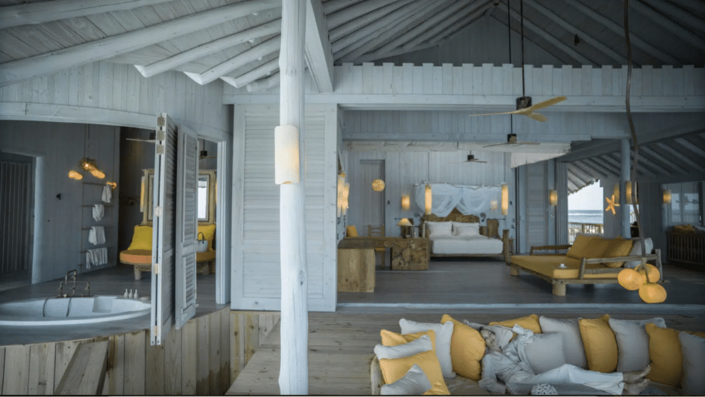 Soneva Secret Malediven Resort Overwater Hideaway Villa