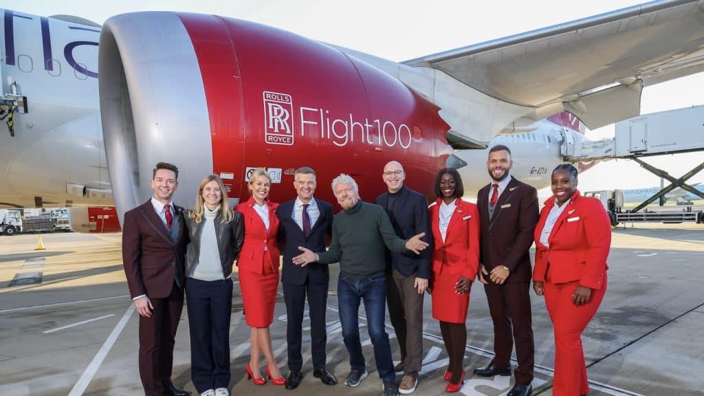 Crew Flight 100 Virgin Atlantic