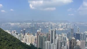 Ausblick Victoria Peak Hongkong