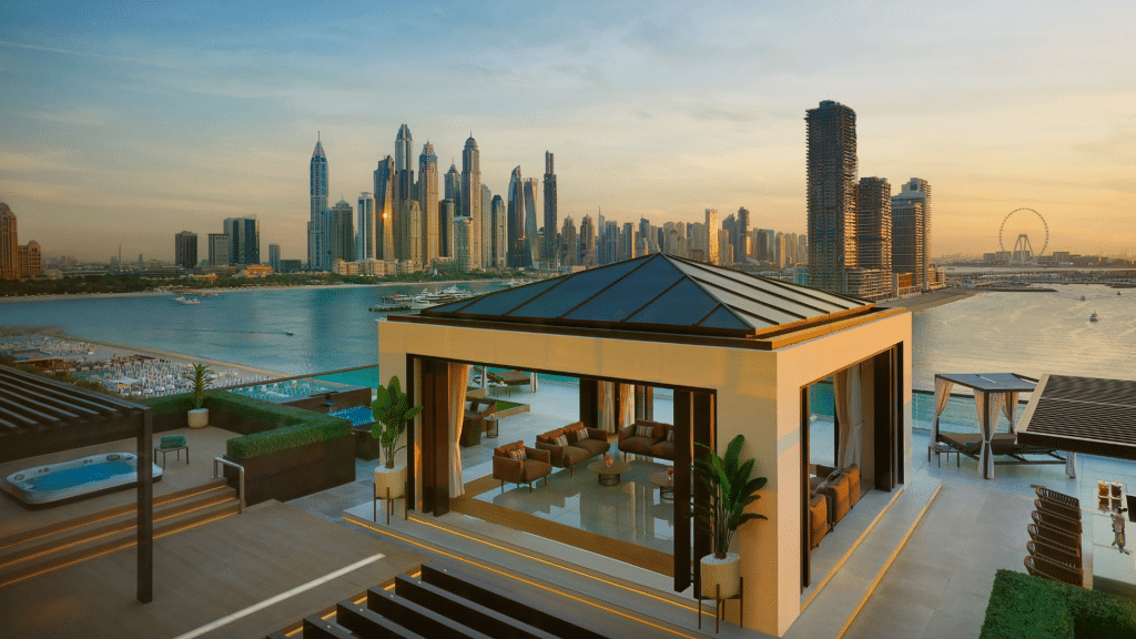Marriott Resort Palm Jumeirah Dubai Terrasse Royal Penthouse Lounge