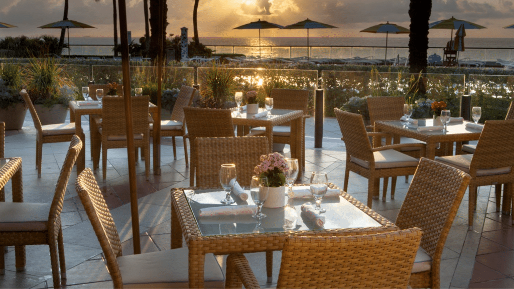 The Breakers Palm Beach Resort Beach Club Restaurant Terrasse