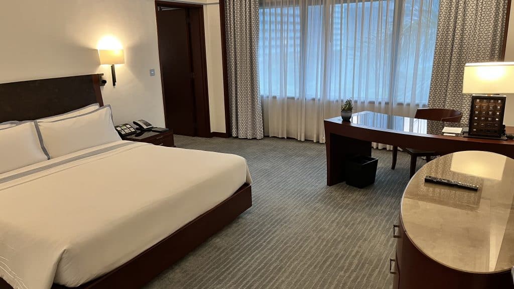 The Peninsula Manila Premier Suite Schlafbereich
