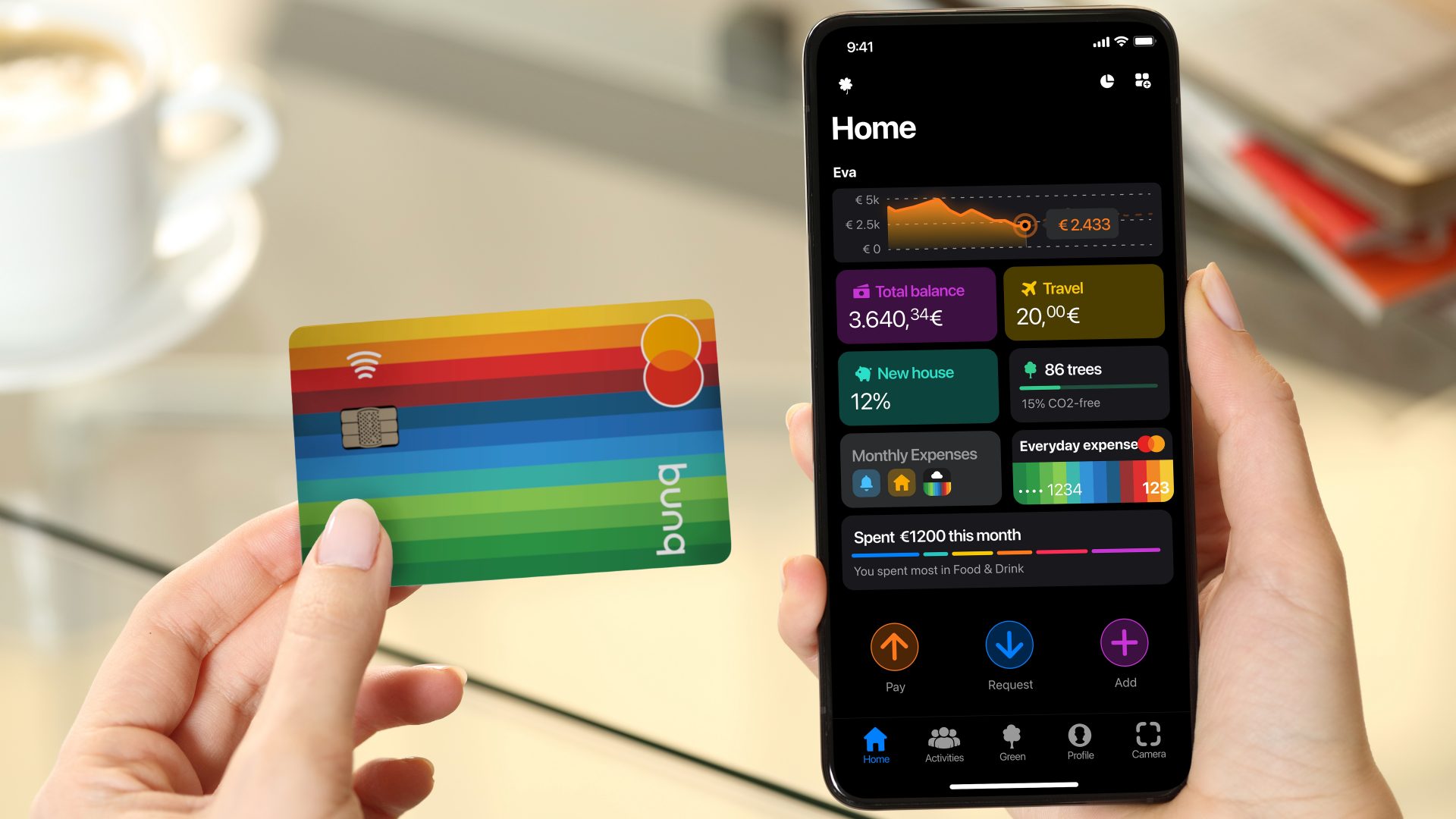 bunq Festgeld und Sparfunktion