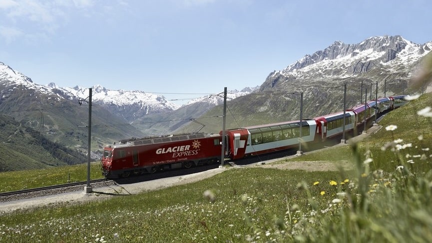 Glacier Express Strecke
