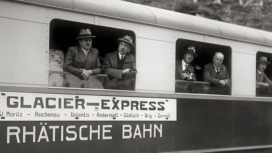 Glacier Express historisch