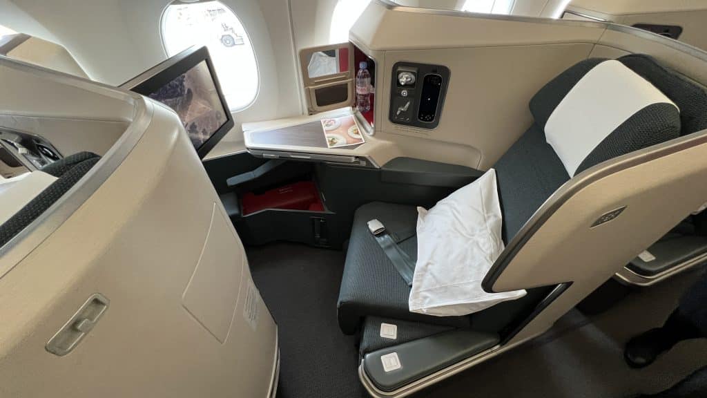 Cathay Pacific Business Class Airbus A350 Sitz