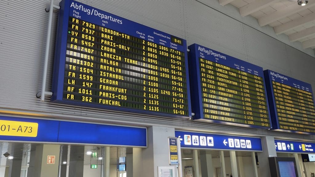 Arrivals And Departures Timetable