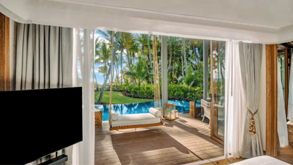 Waldorf Astoria Seychellen Platte Island Villa Pool