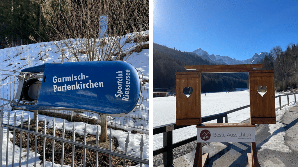 Julia Reisejahr 2023 Garmisch Partenkirchen Bob