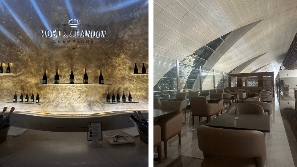 Julia Reisejahr 2023 Malediven Emirates Lounge