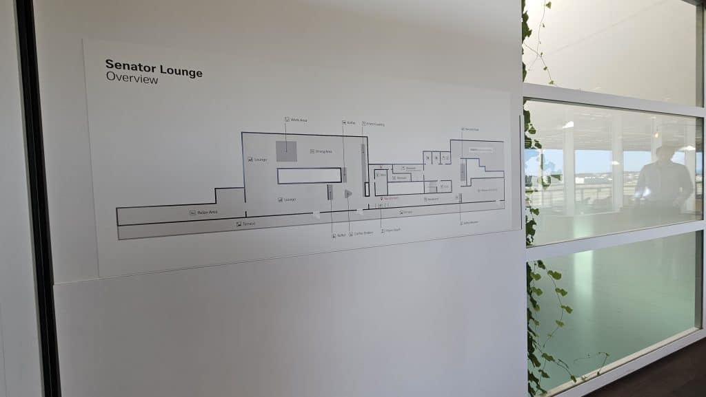 Swiss Senator Lounge Zürich E Lounge Plan