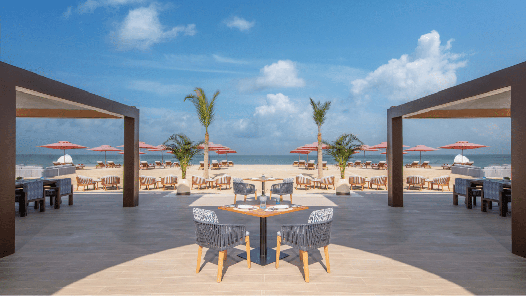 Anantara Mina Al Arab Ras Al Khaimah Resort Restaurant Beach House Terrasse