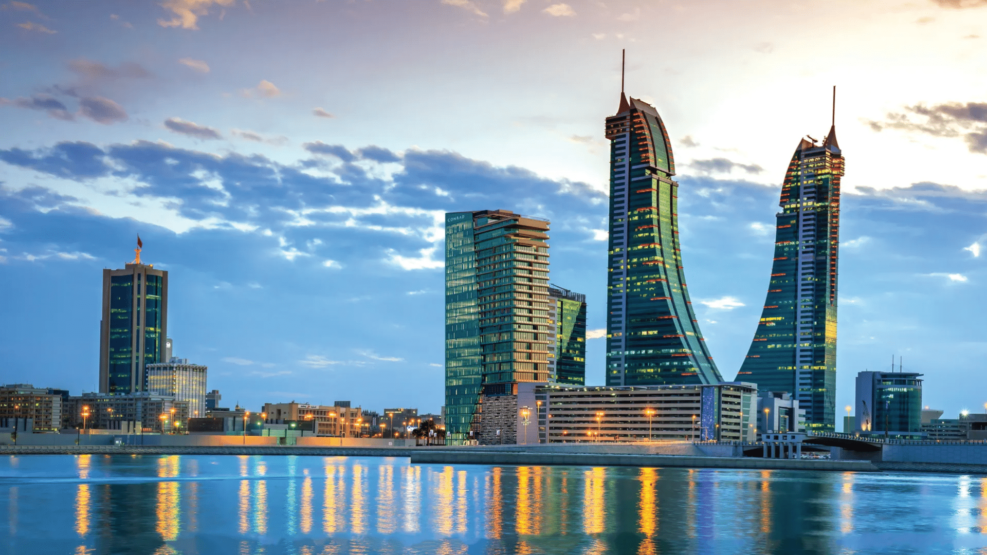 Conrad Bahrain Financial Harbour Hotel Ansicht
