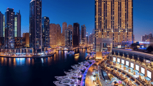 JW Marriott Dubai Marina, Aussenansicht
