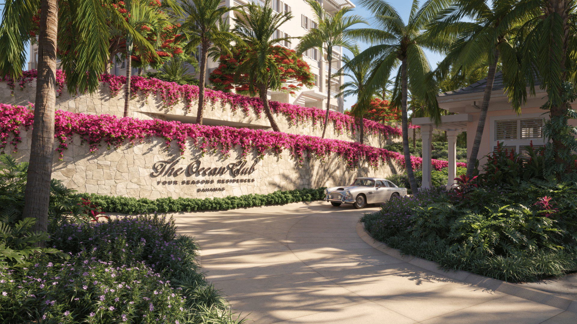 Four Seasons Ocean Club Bahamas Residenzen Eingang