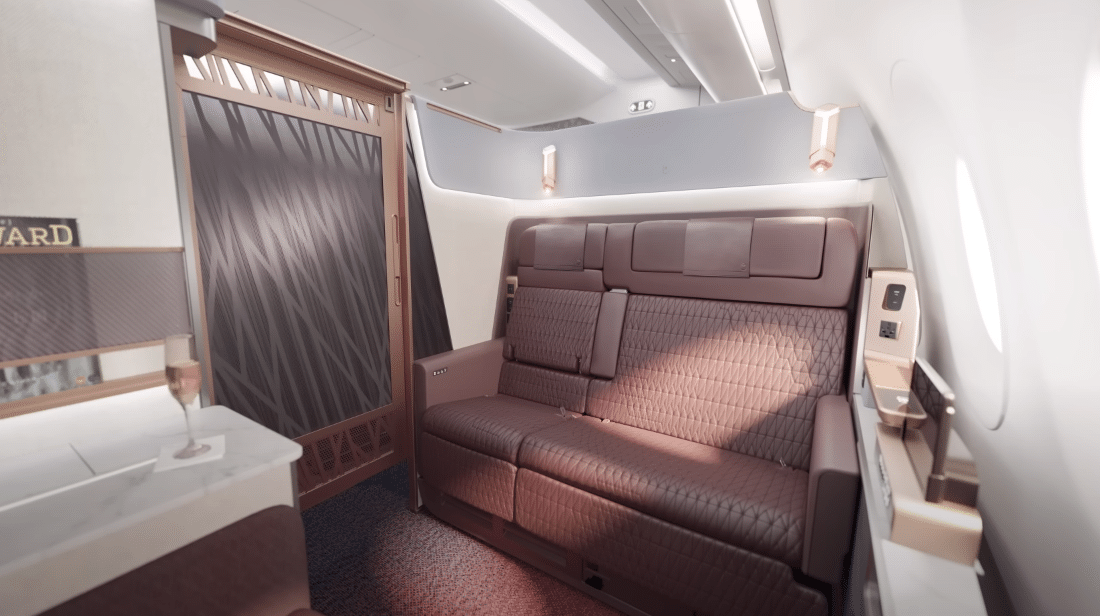 Japan Airlines First Class Airbus A350