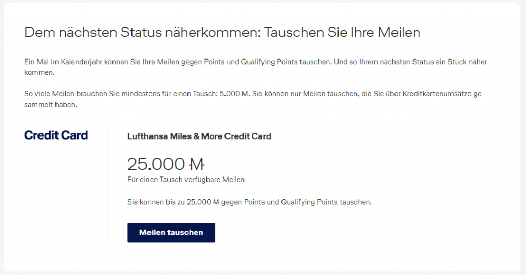 Lufthansa Senator Status