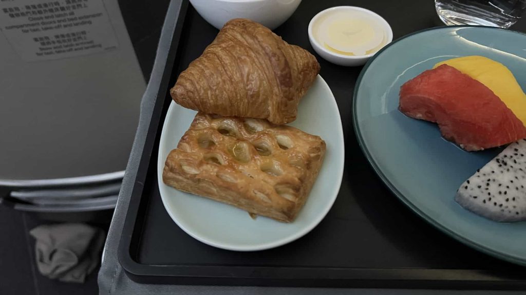 Cathay Pacific Business Class Airbus A350 Catering 