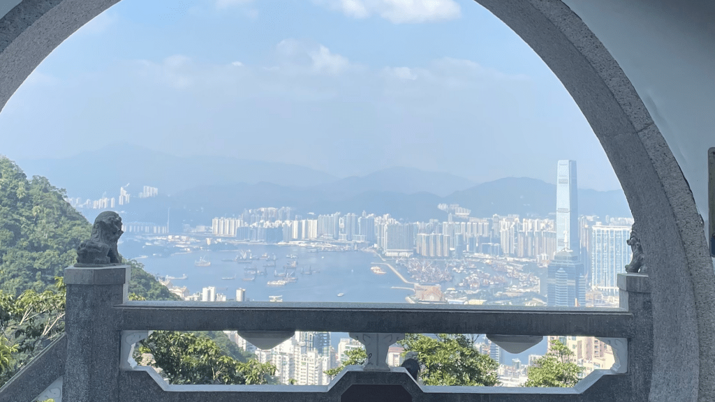 Hongkong Victoria Peak Ausblick 1