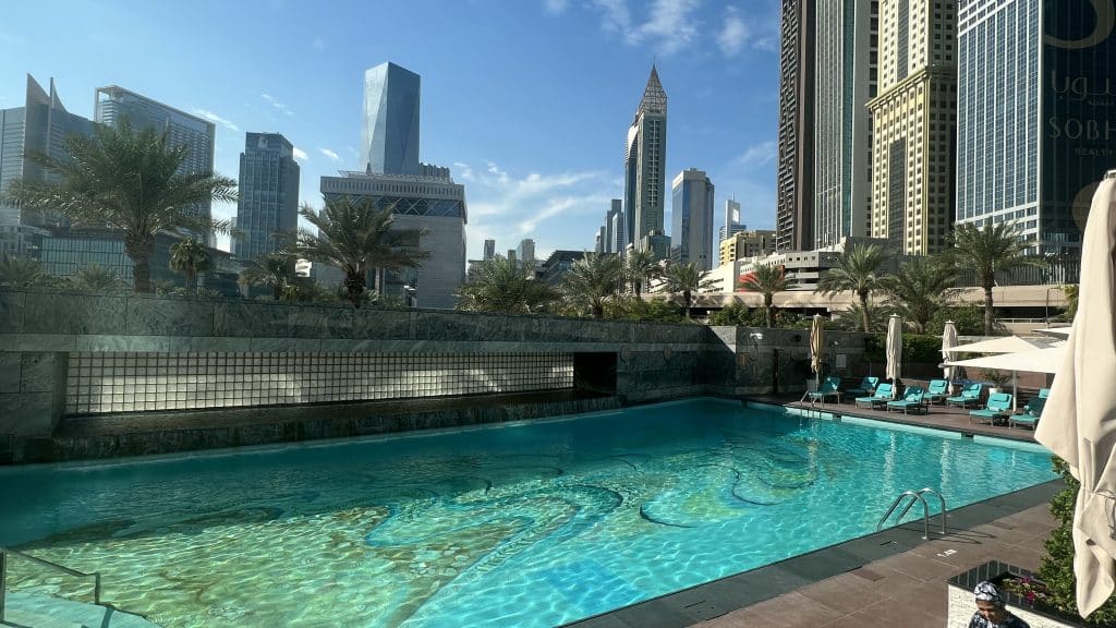 Jumeirah Emirates Towers Dubai Pool 4