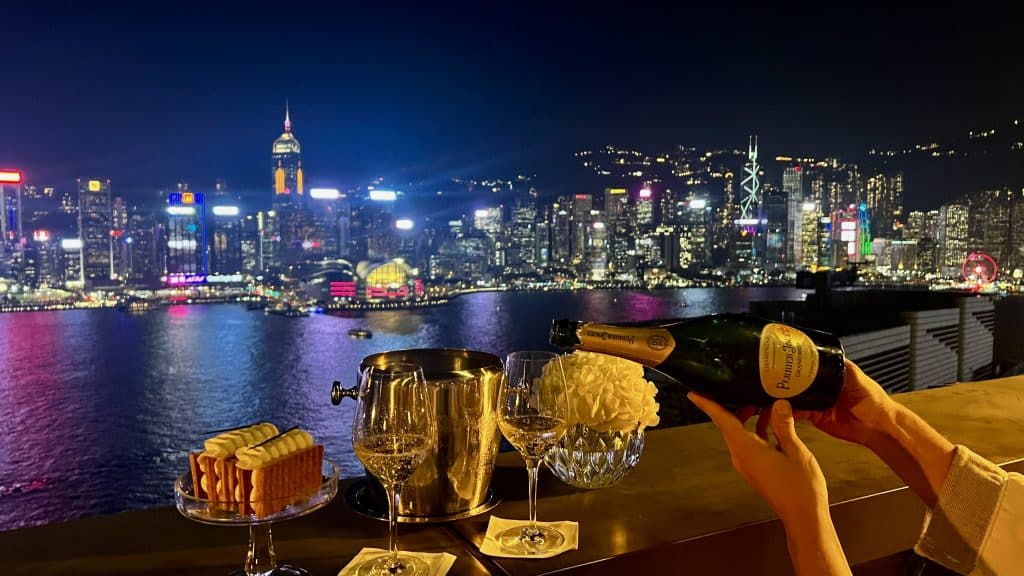 Rosewood Hongkong Champagner 