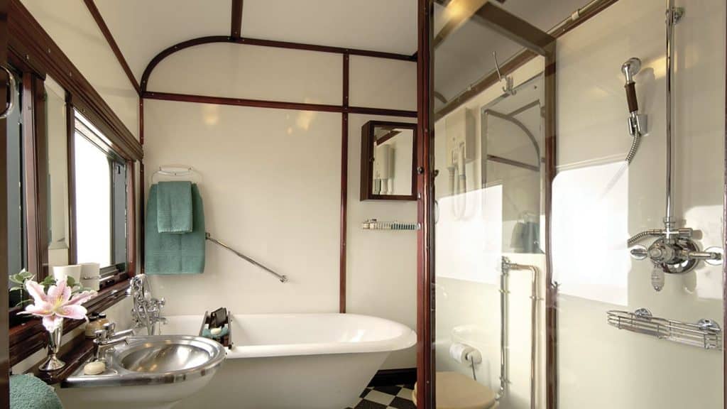 Rovos Rail Royal Suite Bathroom