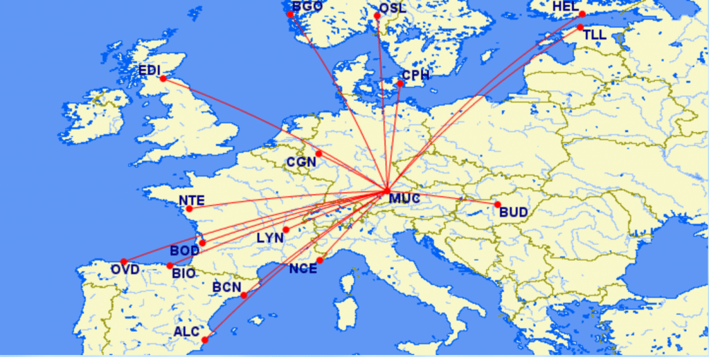 AirBaltic Lufthansa