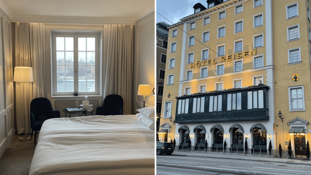King Sea View Zimmer Hotel Reisen Stockholm 