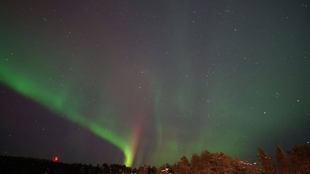 Polarlichter in Lappland