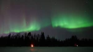 Polarlichter Finnland 3