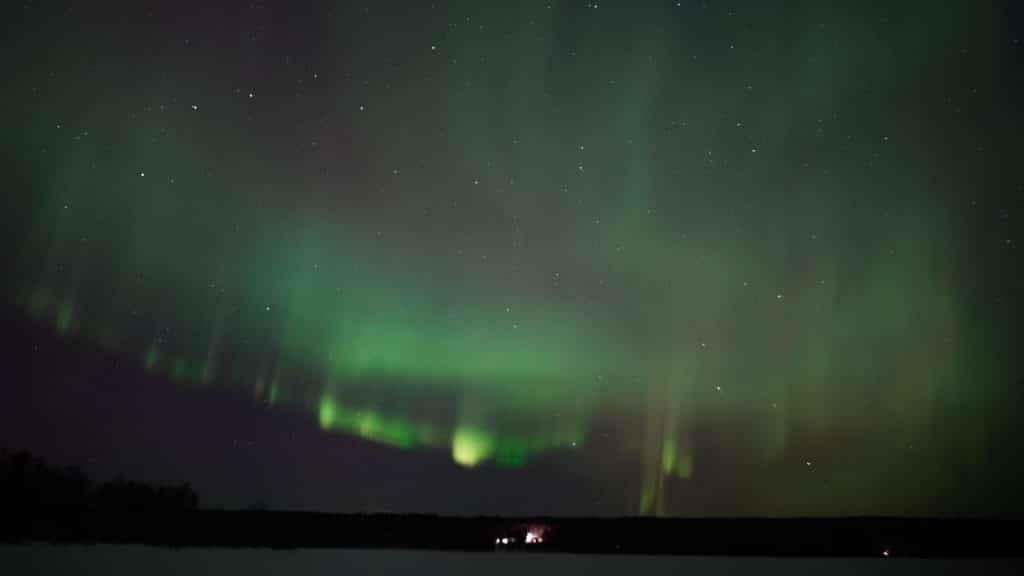 Polarlichter in Finnland 
