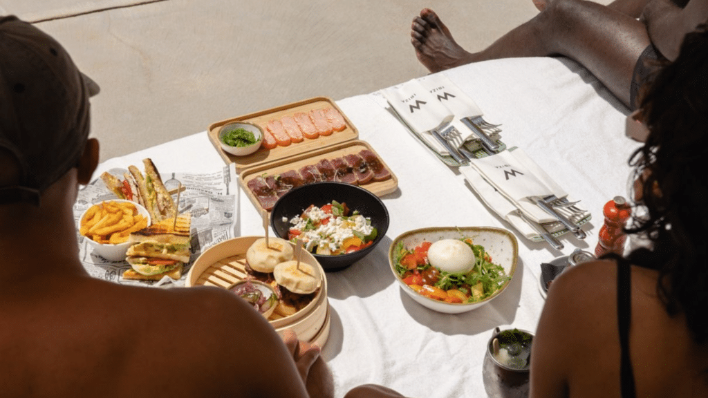 W Ibiza Restaurant Wet Deck Lunch