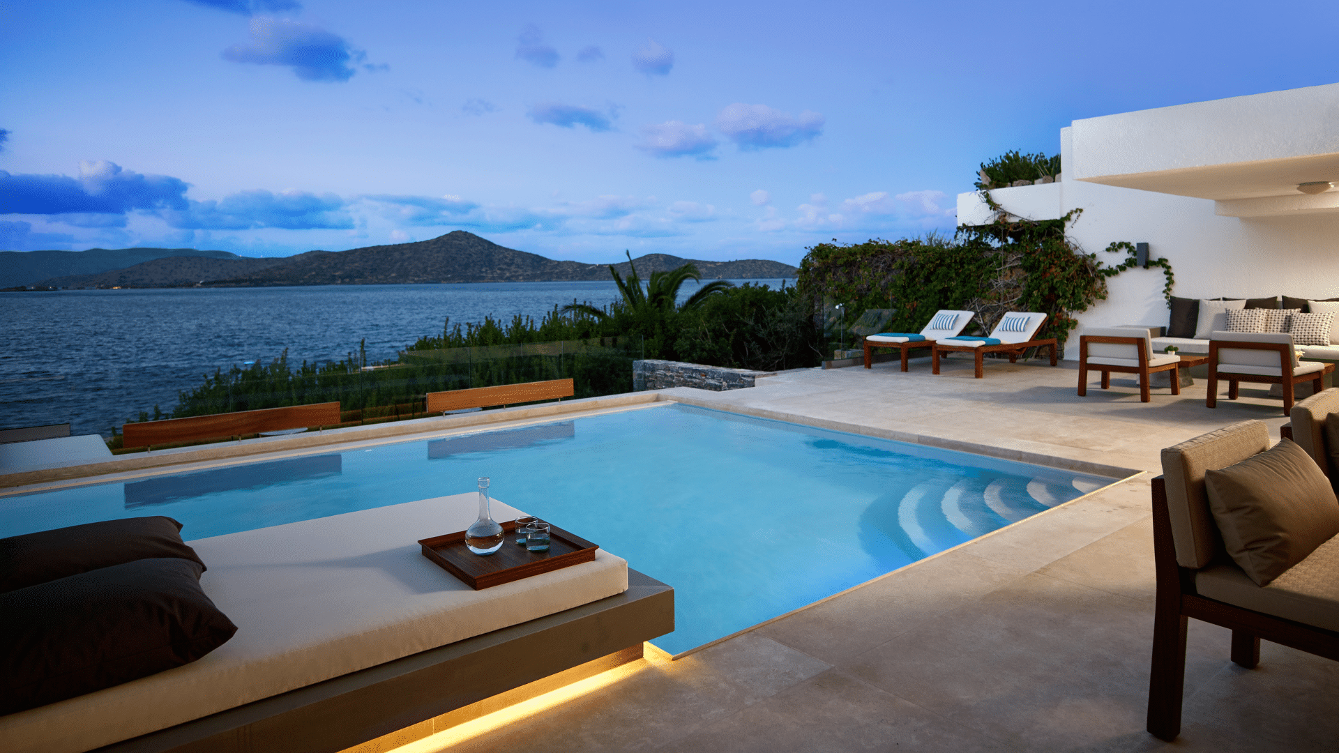 Elounda Peninsula All Suites Hotel Praesidentenvilla Pool