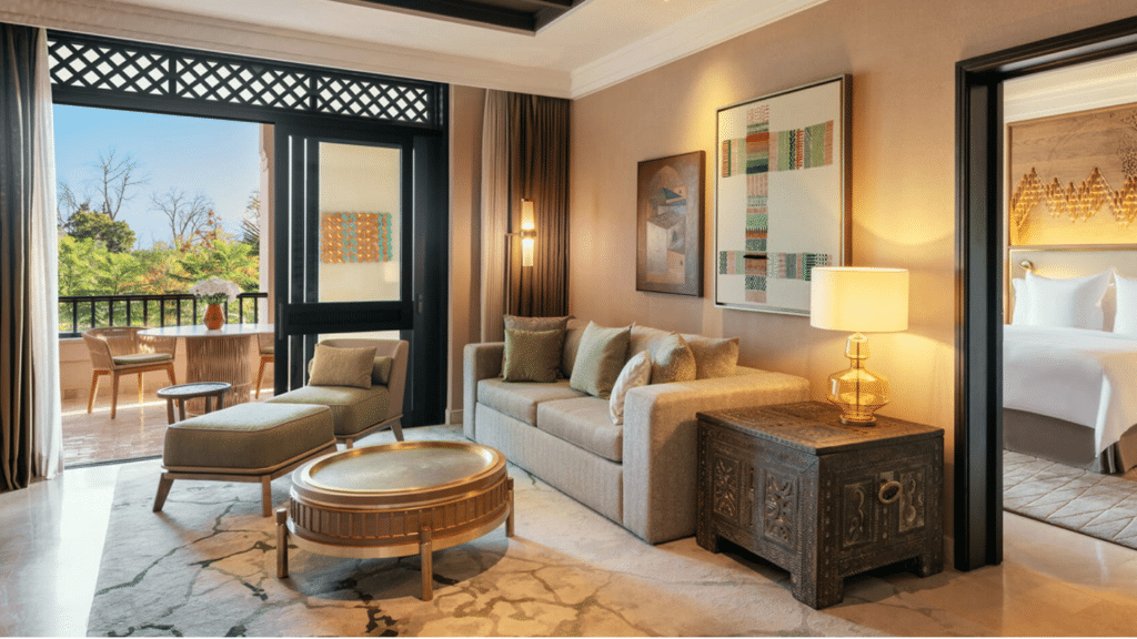 Four Seasons Resort Marrakesch Suite Wohnzimmer