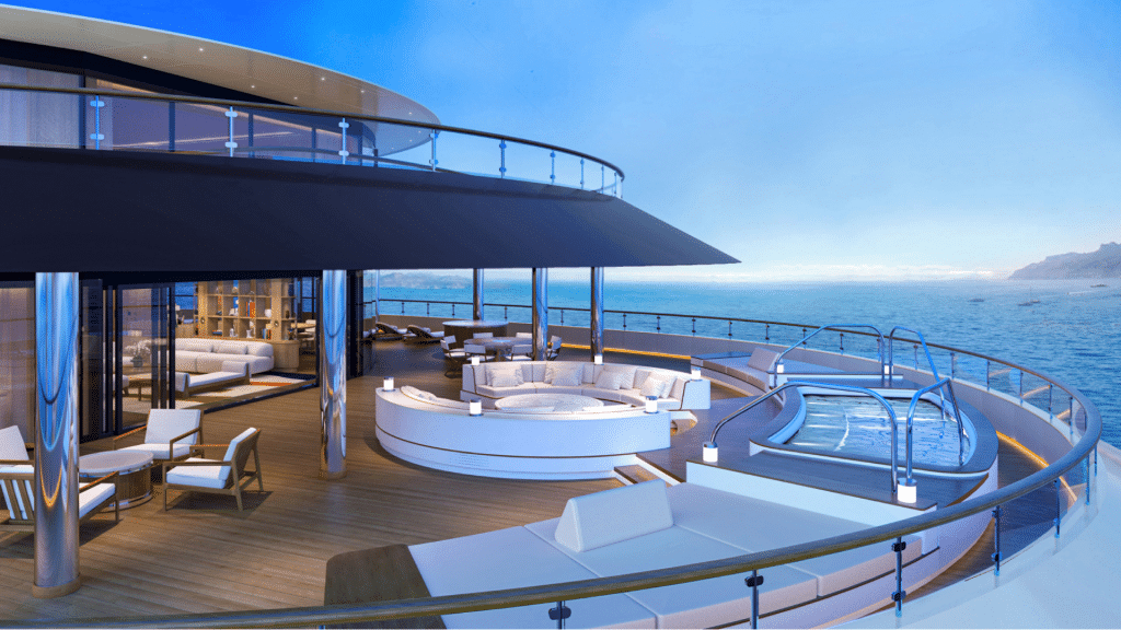 Four Seasons Yacht Loft Suite Terrasse