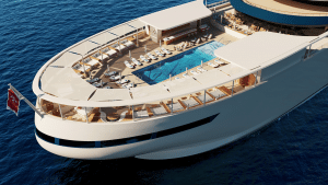 Four Seasons Yacht Pool Deck Aussenansicht