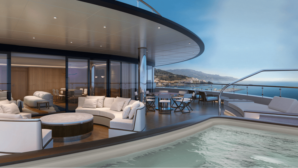 Four Seasons Yacht Saint Tropez Suite Terrasse