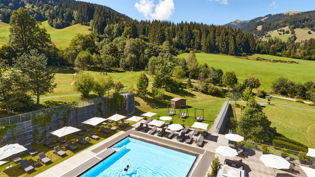 Kempinski Hotel Das Tirol Spa Aussenpool