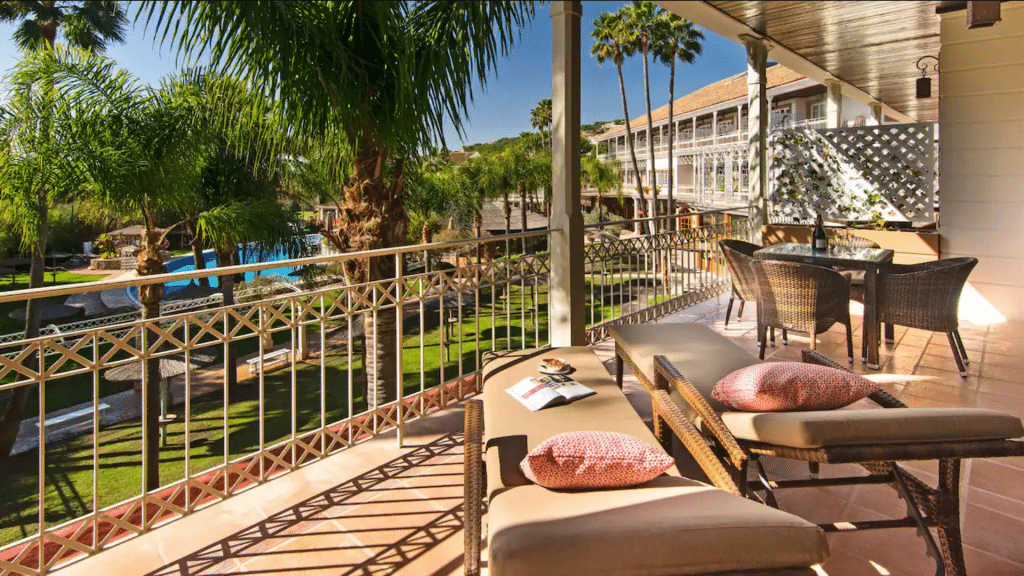 Lindner Hotel Mallorca Portals Nous Zimmer Balkon Pool View