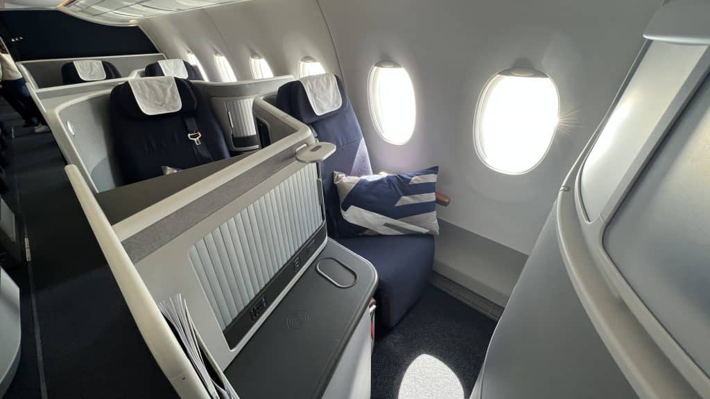 Lufthansa Allegris Business Class Sitz Fenster