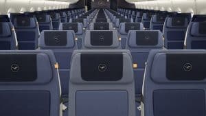 Lufthansa Allegris Economy Class Sitzreihen