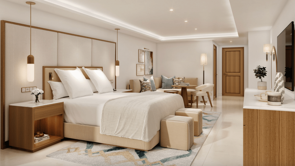 Porto Elounda Golf Spa Resort Premium Suite Schlafzimmer