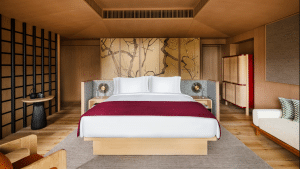 Six Senses Kyoto Penthouse Schlafzimmer