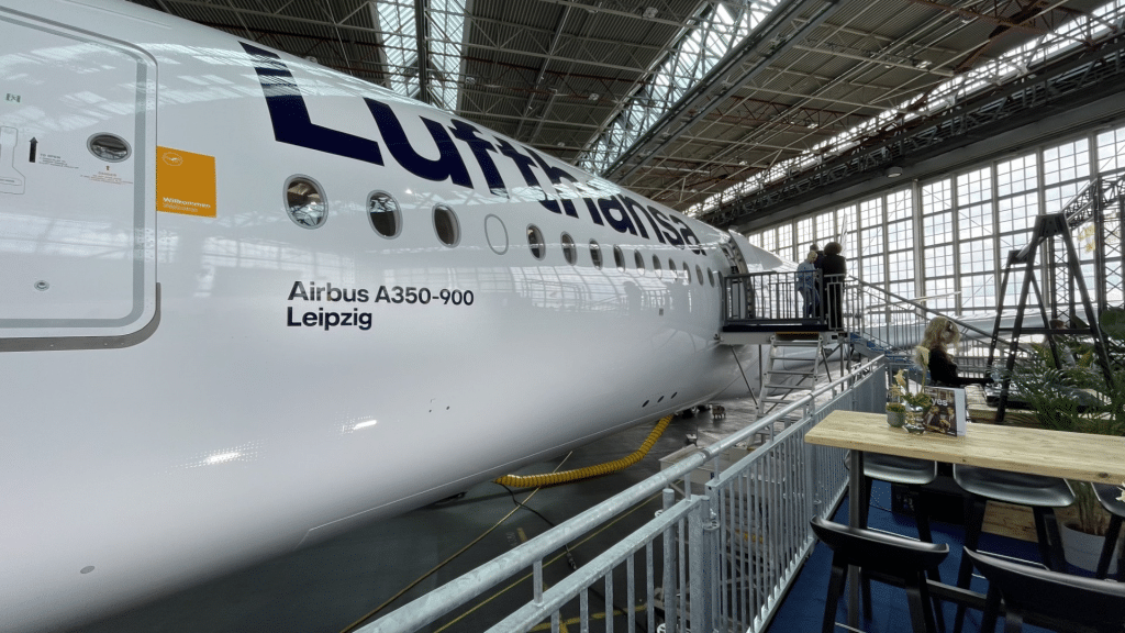 Airbus A350 900 Leipzig Flughafen Muenchen