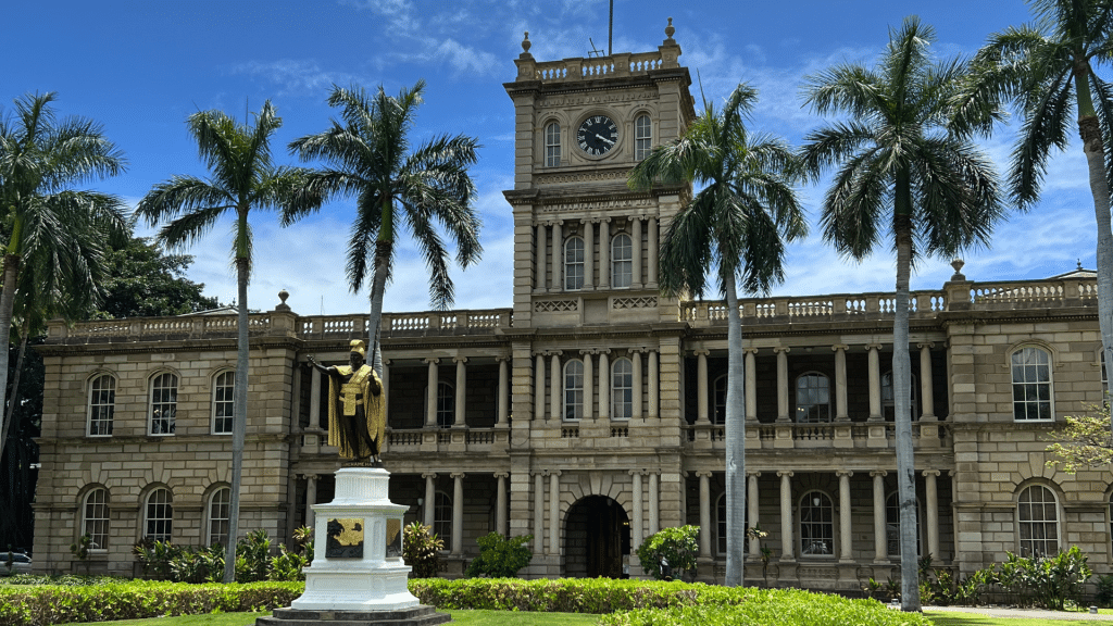 Ali‘iolani Hale Gebaeude In Honolulu