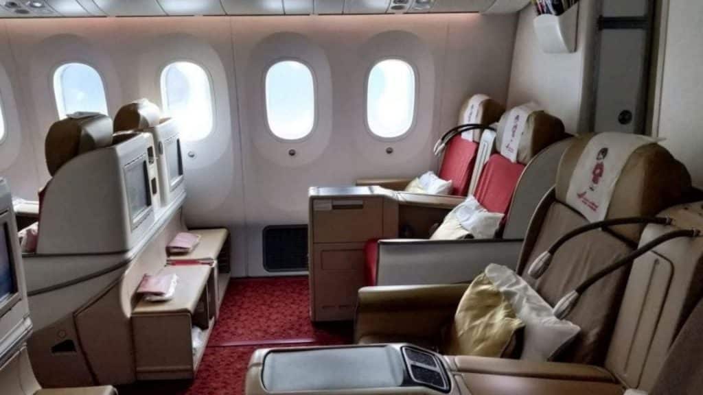 Business Class Air India 