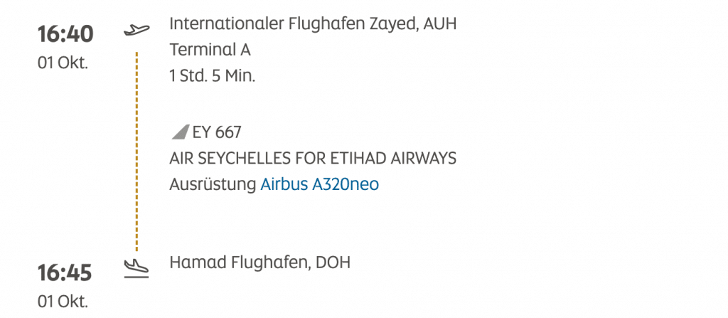 Etihad Airways Air Seychelles